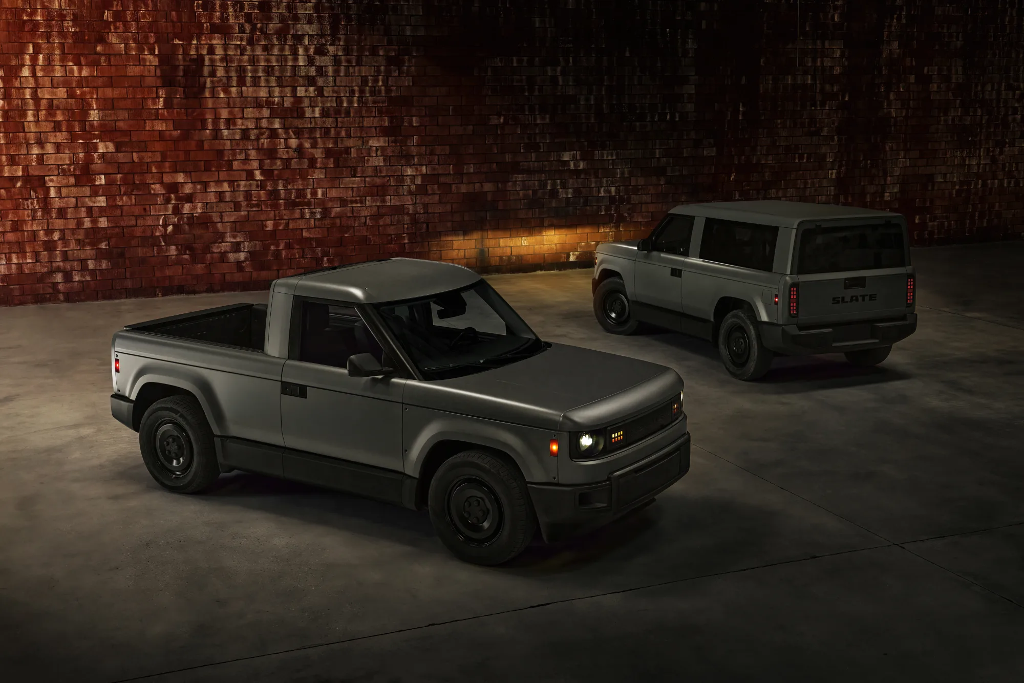 slate truck pickup and SUV configurations